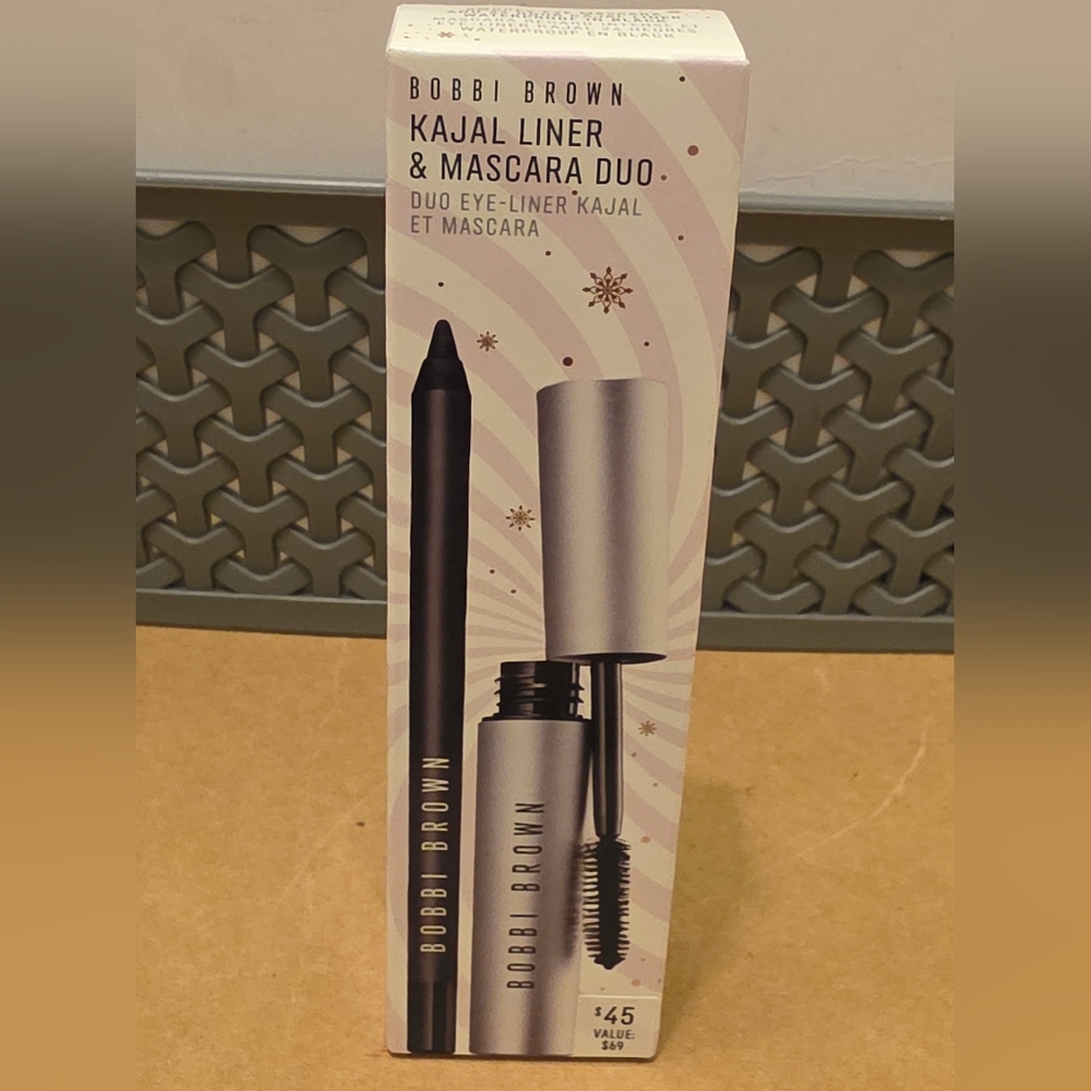 Bobbi Brown Black Kajal Liner and Mascara Set. BNIB - Picture 6 of 8